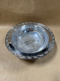 Silver Plate Footed Bowl