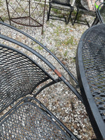 Metal Patio Table with (3) Chairs