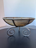 Heavyweight Wrought Iron Scroll Fruit Basket
