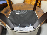 Round Hammered Copper Top Dining Table with (4) Chairs ***HEAVY ITEM***READ DETAILS ON PICK UP POLICY***