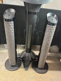 Singing Machine iSM1080 WiFi Enabled Pedestal Karaoke System with Speakers & Microphone (WORKS)