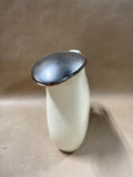 Beige Hall Pottery Pitcher With Lid