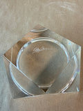 Crystal Oleg Cassini Candle Votive With Box (B)