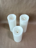 Set Of 3 Luminara Candles - Not Tested (G)