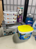 Cleaning Lot N, Most items at least half full
