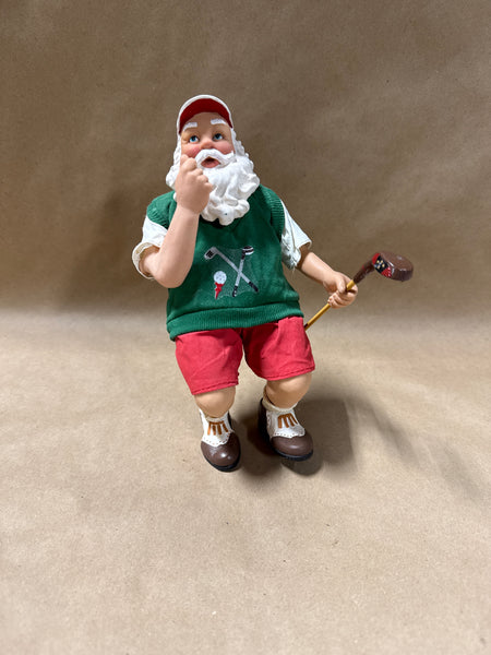 Golfing Santa Clause