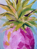 Small Pineapple Print on Canvas