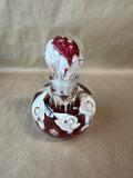 Floral Glass Perfume Bottle - Bob St. Clair