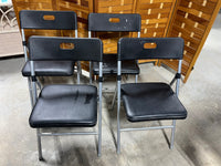 Cosco Folding Chairs, Set of 4, AS IS