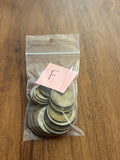 F-Assorted Foreign Coins, 16 pc