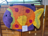 3 Piece Colorful Fish Bath Rugs
