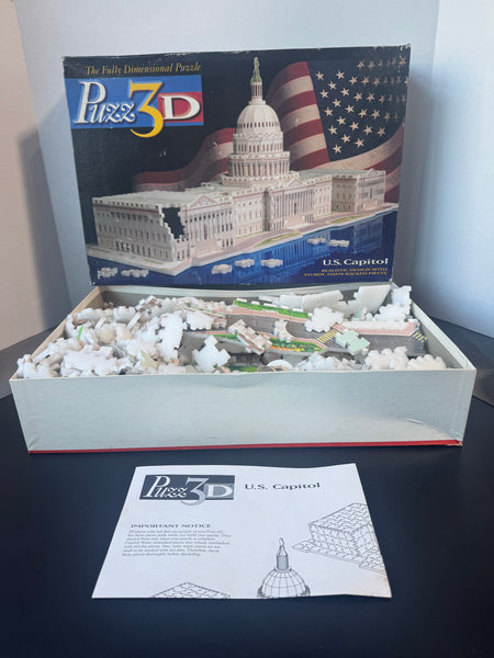 U.S. Capitol Puzz 3D Foam Back Puzzle