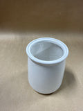 White Ceramic Utensil Crock By Williams - Sonoma
