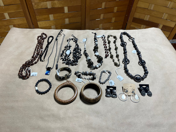 K-Jewelry Grab Bag, 15+ pieces of assorted jewelry items, FINAL SALE