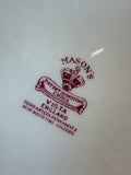 (LL) Mason’s England Vista Pink China Large Design Cake Plate