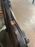 Antique Cabinet with Glass Front Doors, with Key
