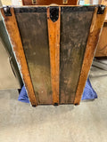 Vintage Painted Trunk, on Casters