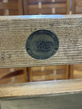 Cracker Barrel Rocking Chair, with Personalized Plaque