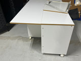 Horne Furniture Quilter's Dream Sewing Cabinet with Some Supplies/Accessories ***HEAVY ITEM***READ DETAILS ON PICK UP POLICY***