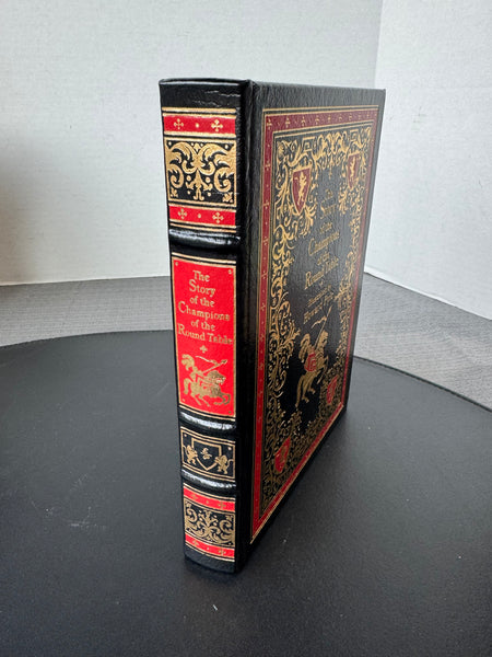 (T) 1996 Easton Press The Story of the Champions of the Round Table Illustrated Collector’s Edition Leather Bound Hardcover Book