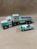 (L) HESS Toy Truck And Racer With Box NOT TESTED