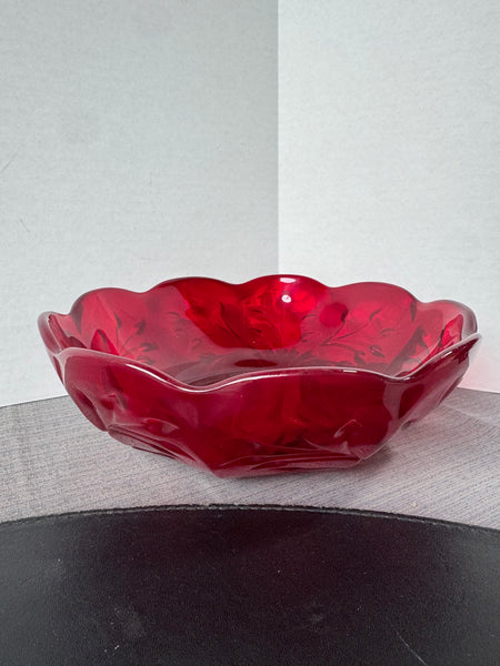 Fostoria Rambler Ruby Red Serving Bowl