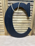Black Letter ”C” Wall/Door Decor