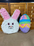 Easter Bunny and Easter Egg Pinatas