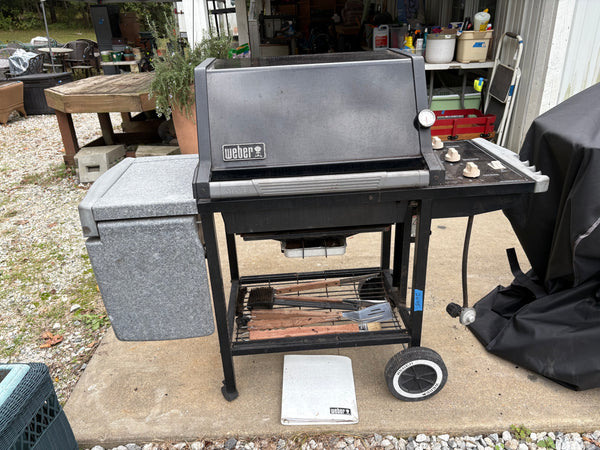 Weber 3-Burner Gas Grill w/Utensils