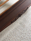 ***AS IS*** Antique Bed on Casters; Full/Double