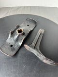 2-Piece Cast Iron Antique Cobbler’s Shoe Last