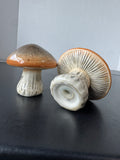 Ceramic Mushroom Salt & Pepper Shakers
