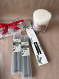 Christmas Candle Lot - Appears Unused