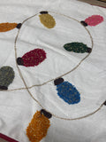 Christmas Lights Table Runner