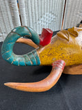 Ivory Coast Wooden Guru Tribal Mask