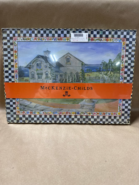 (A) Set Of 4 Farm Corkback Placemats — Sealed