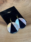 Black & White Mother of Pearl Earrings