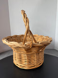 Sturdy Wicker Hand Basket