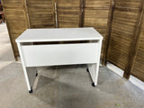 Particle Board Petite Desk on Casters