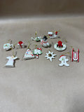 Lenox Winter Delights 12 Piece Miniature Christmas Ornament Set With Box (H.D)