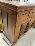 Marble Top Antique Buffet ***HEAVY ITEM***READ DETAILS ON PICK UP POLICY***