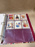 American Girl Trading Cards And Binder