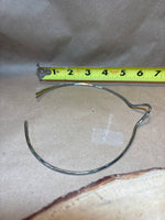 (B) Silver Tone Omega Necklace