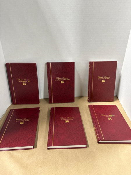 (A) Classic Sermon Book Lot — 6 Books