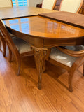Thomasville Dining Table with 6 Chairs, 2 Leaves, and Pads***HEAVY ITEM***READ DETAILS ON PICK UP POLICY***