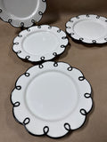 Make A Splash Ceramic Salad Plates - Set Of 4