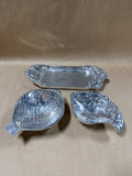 3 Piece Sea Life Trinket Dishes