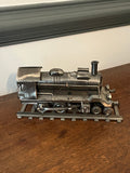 Metal Steam Engine Train Decor