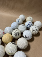 Lot Of Signed Golf Balls
