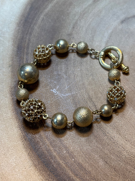 Gold Tone Bracelet